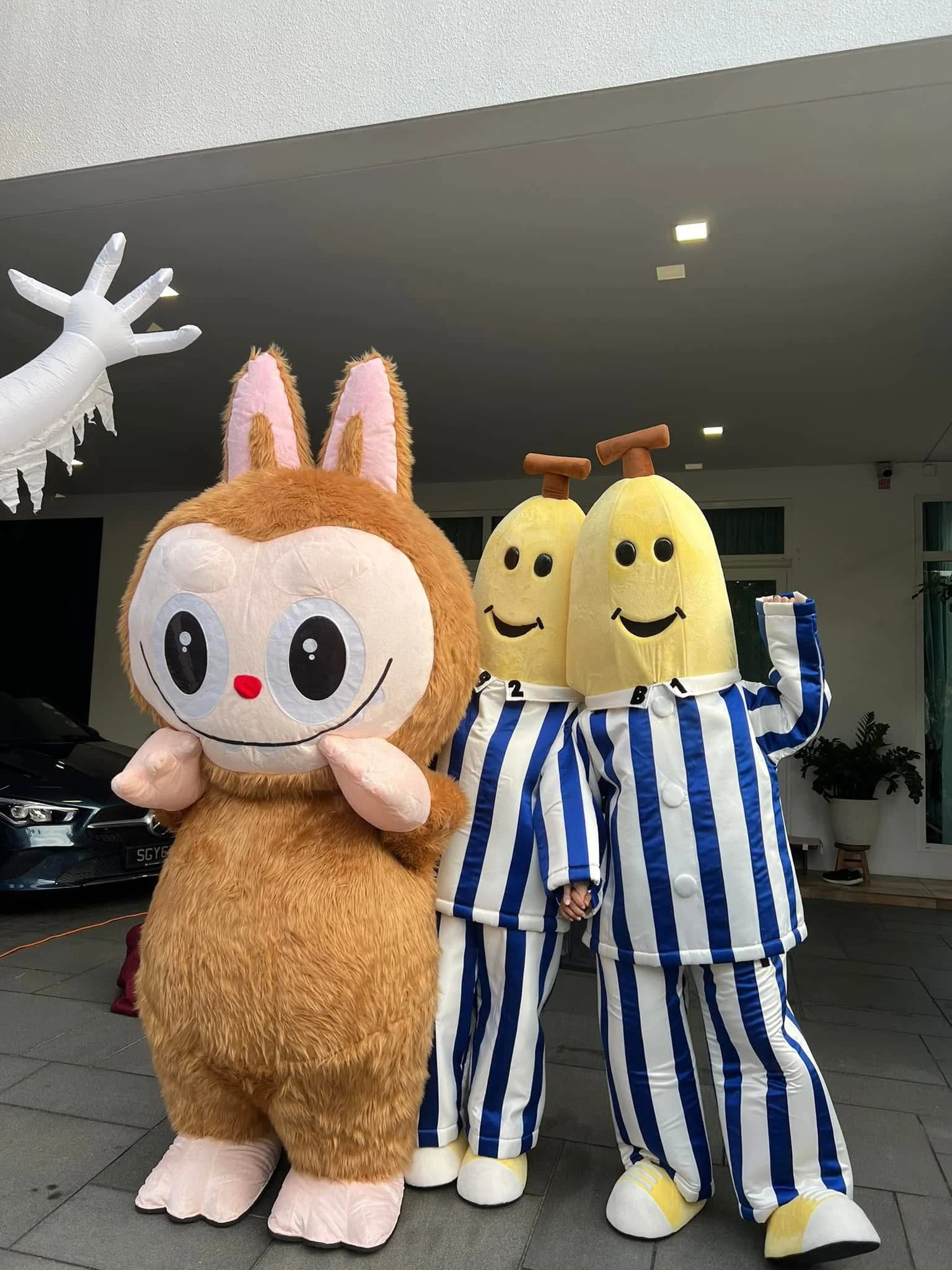 Brown Monster N01 Inflatable Mascot - Image 2