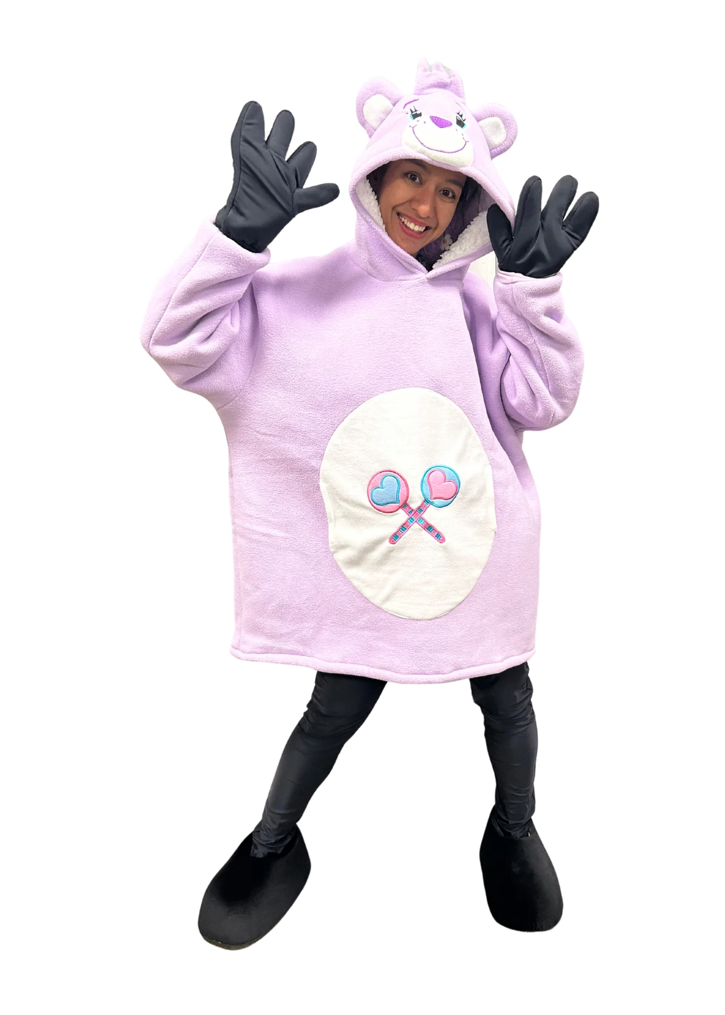 Fleece Bear (Purple)